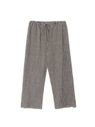 PANTS/SHORTS Olson Gingham Pant in Black Sand Xirena