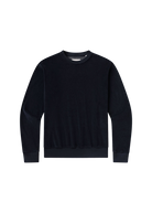 SWEATERS Vintage Velour Crewneck in Dark Navy Citizens of Humanity