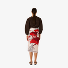ACCESSORIES Des Rives Et Des Rives Scarf in Red Inoui Editions