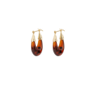 FASHION JEWELRY Ecume Earring in Tortoise GAS Bijoux