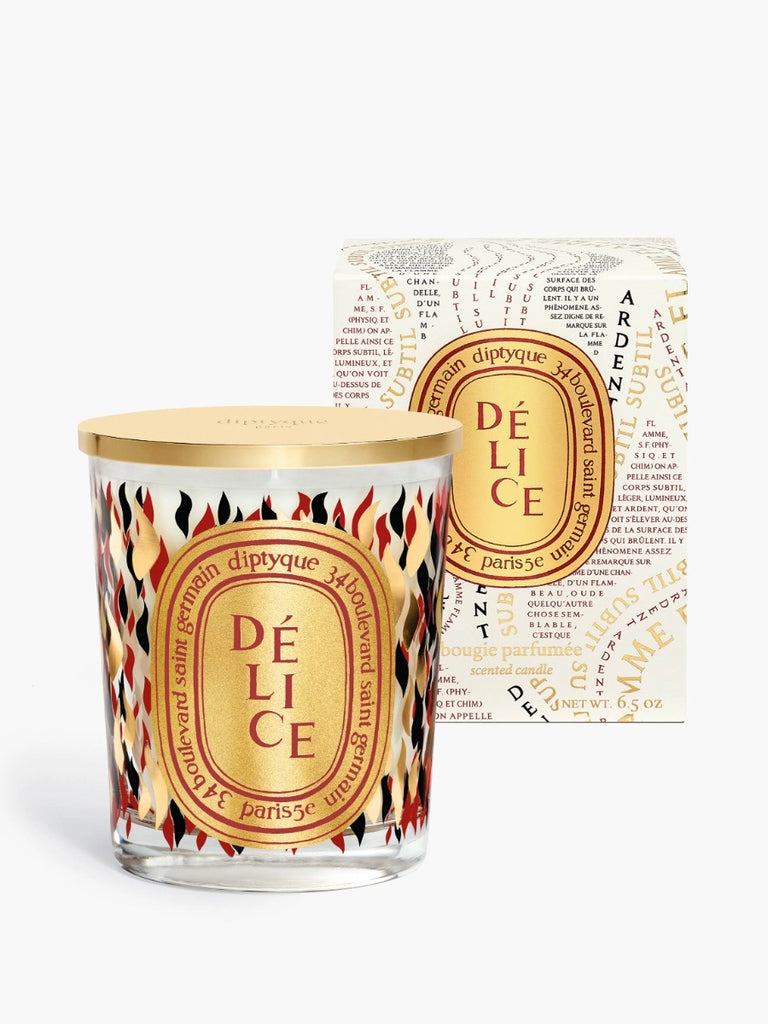 Candles Diptyque Limited Edition Scented Candle in Délice Diptyque