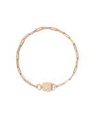 JEWELRY Louise Chain Bracelet in Yellow Gold Pascale Monvoisin