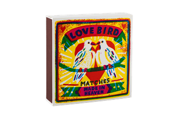 HOME ACCESSORIES Love Birds - Safety Matches Archivist Gallery