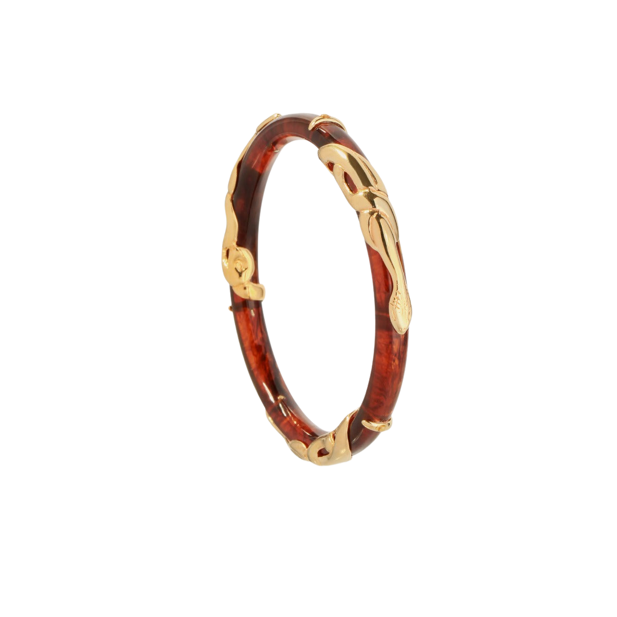 FASHION JEWELRY Cobra Bracelet in Tortoise GAS Bijoux