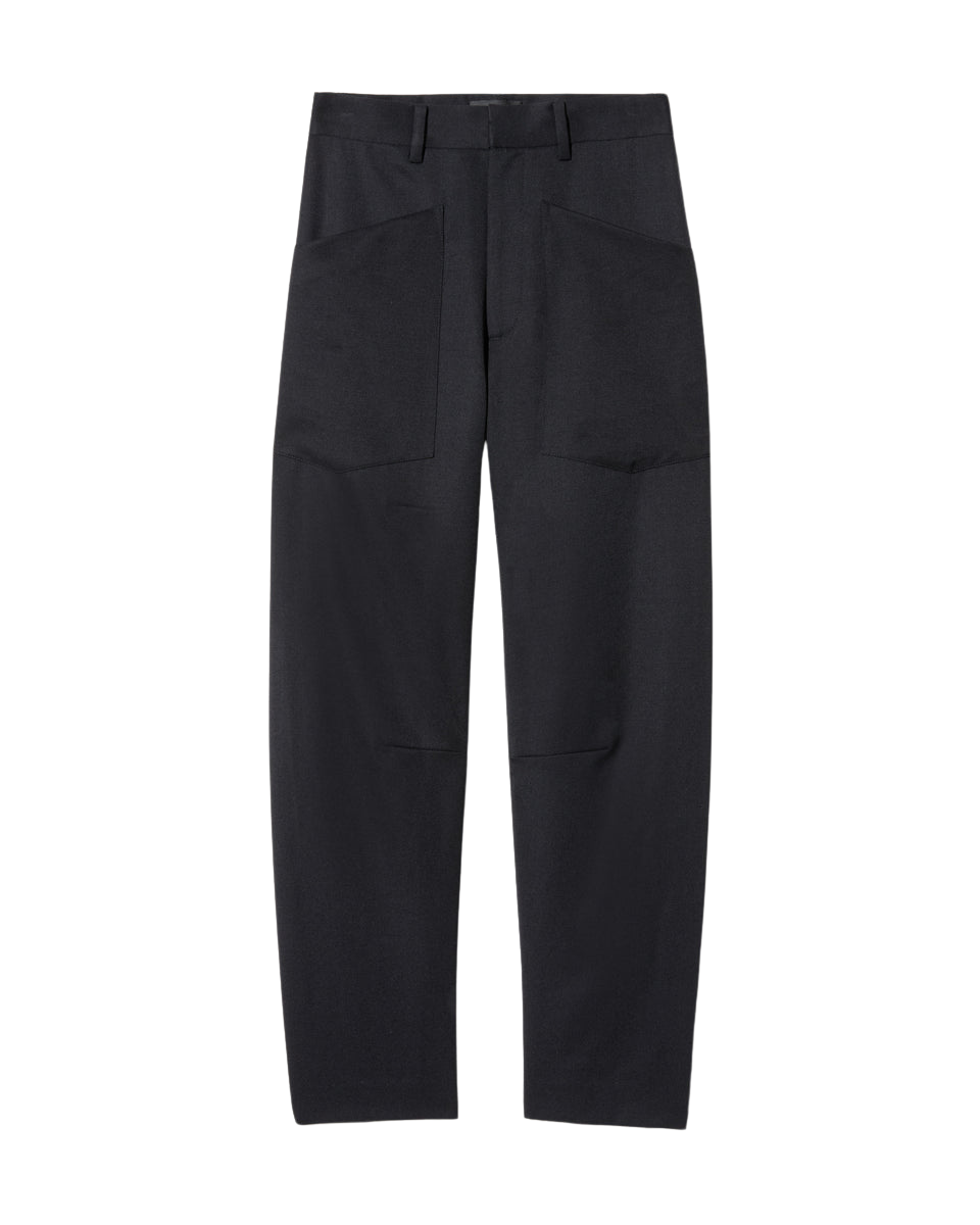 PANTS/SHORTS Shon Wool Pant in Black Nili Lotan
