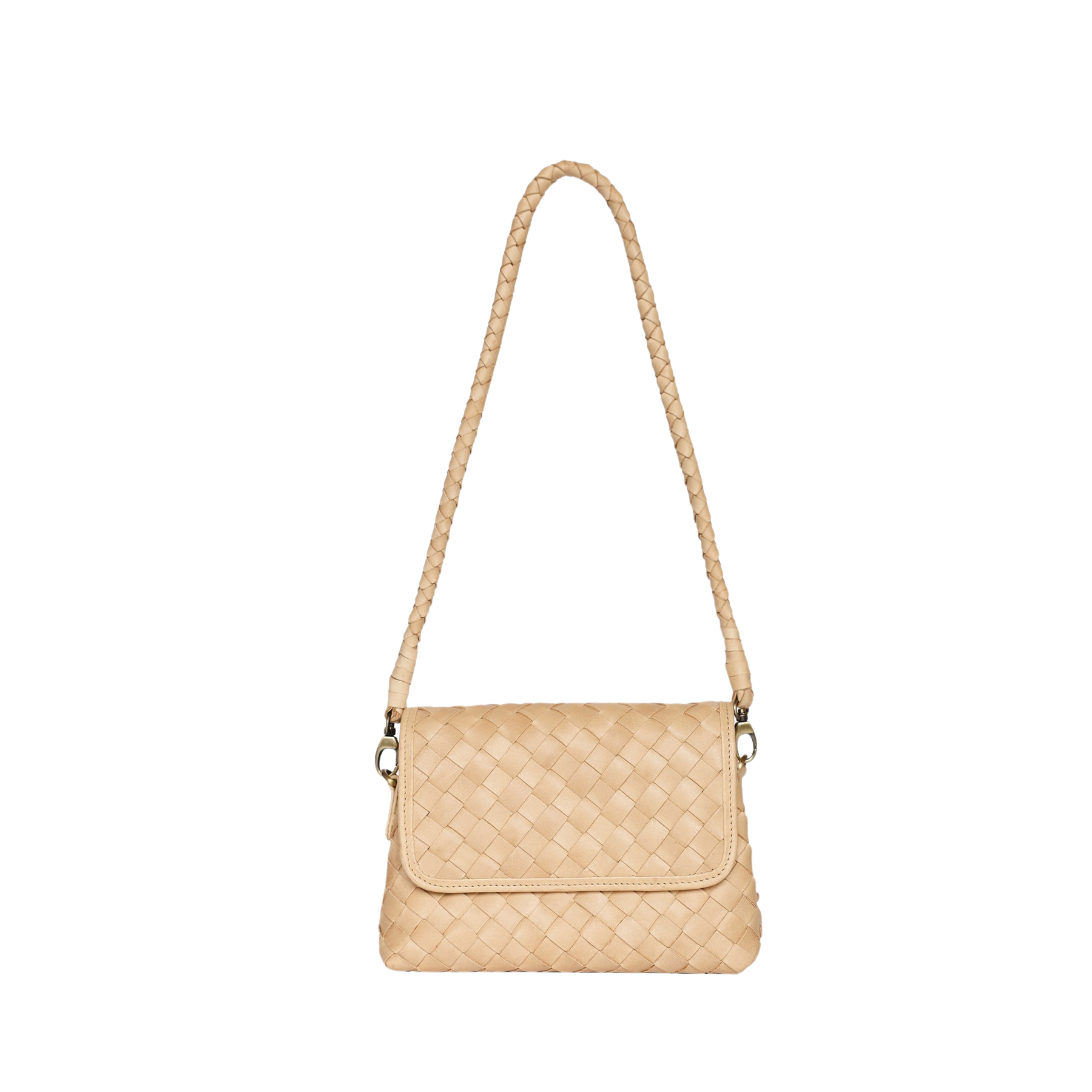 HANDBAGS MINI MADELEINE HANDBAG IN CARAMEL Bembien