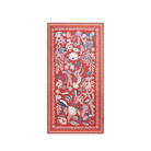 ACCESSORIES Neptune Scarf in Red Inoui Editions