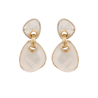 FASHION JEWELRY Silia Earring in Mother of Pearl GAS Bijoux