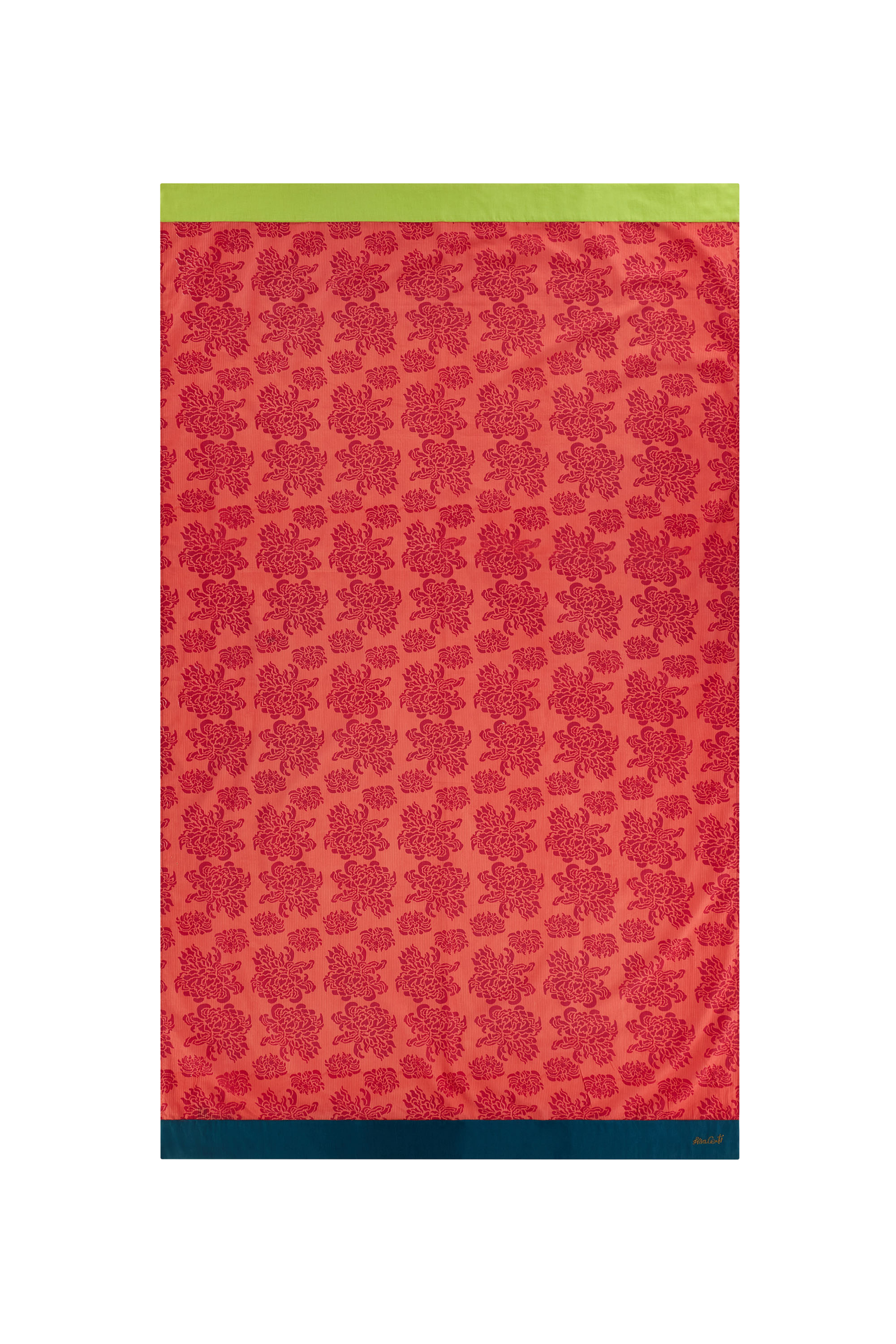 ACCESSORIES Cotton Sally Sarong in Naoshima Peach Lisa Corti