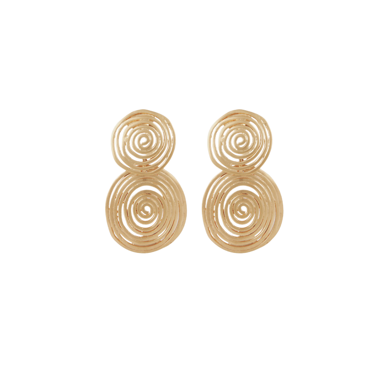 FASHION JEWELRY Wave Earrings GAS Bijoux