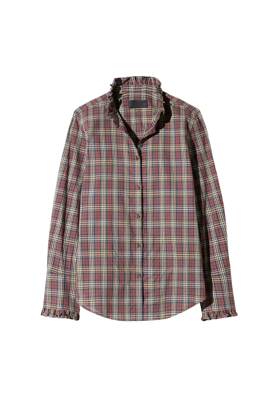 BLOUSES/SHIRTS/TOPS Elio Shirt in Rustic Check Nili Lotan
