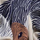 ACCESSORIES Cotton Toutou Scarf in White Inoui Editions