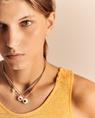 JEWELRY Green Eddie Necklace in Garnet Pascale Monvoisin