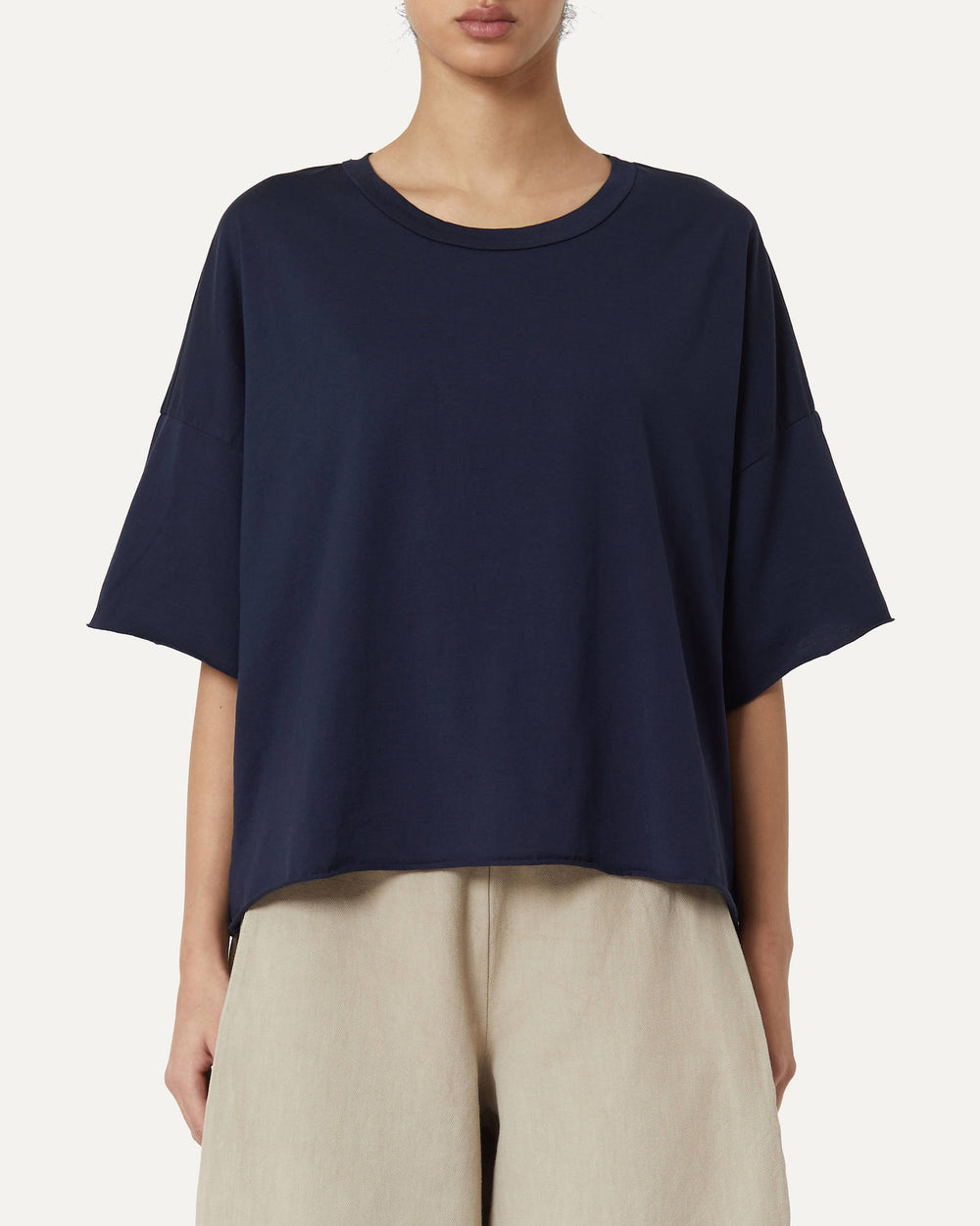 TEES/TANKS MAGLIA FRIDA TEE IN ATLANTIC Labo Art