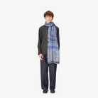 ACCESSORIES Vivienne Scarf in Blue Inoui Editions