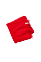ACCESSORIES Felted Cashmere Lux Stole in Red Organic by John Patrick