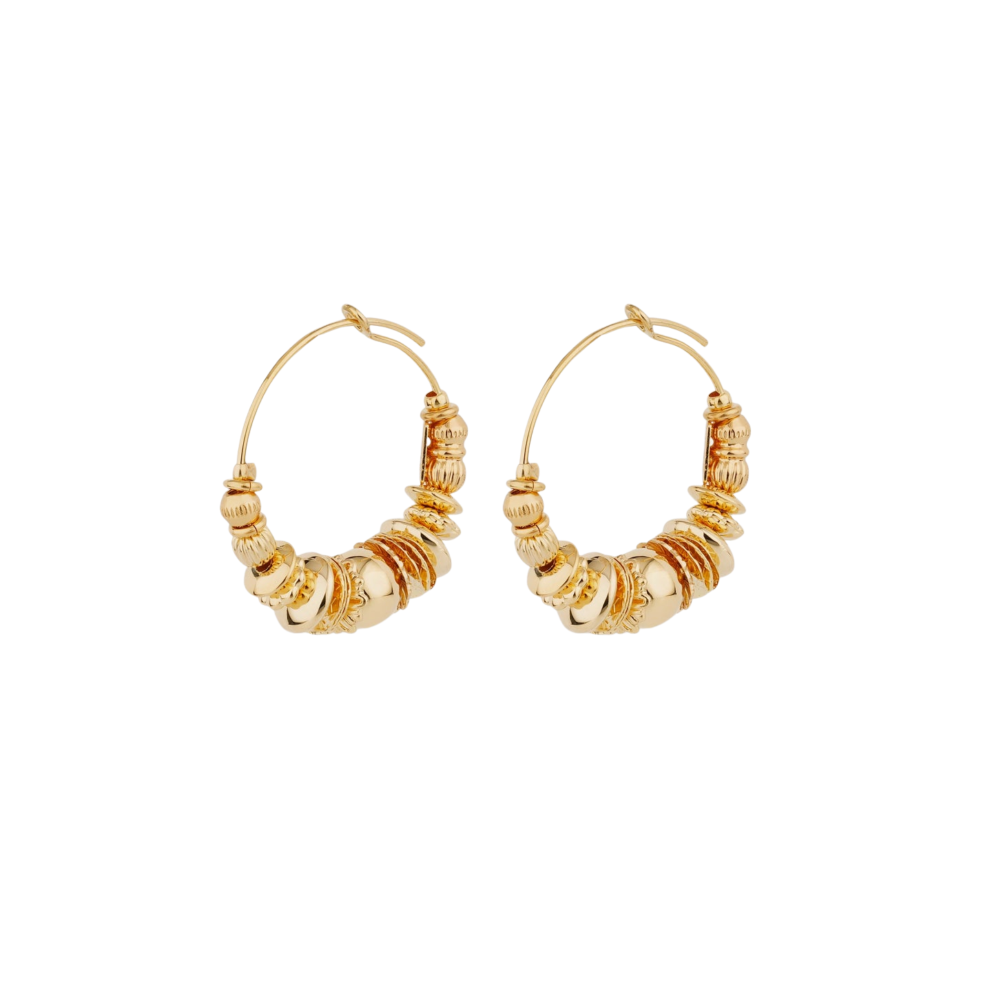 FASHION JEWELRY Mini Creole Aloha Earring in Gold GAS Bijoux