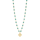 JEWELRY Classic Lucky Clover Necklace in Black Gigi Clozeau