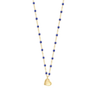 JEWELRY Mini Gigi Lucky Heart Necklace in Lapis Gigi Clozeau