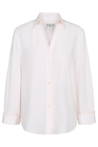 BLOUSES/SHIRTS/TOPS Next Morning Shirt in Sheer Pink TWP