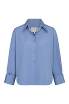 BLOUSES/SHIRTS/TOPS J.D.s Shirt in Country Blue TWP