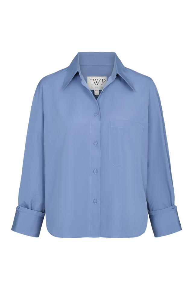 BLOUSES/SHIRTS/TOPS J.D.s Shirt in Country Blue TWP