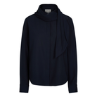 BLOUSES/SHIRTS/TOPS CB Top with Tie in MIdnight TWP