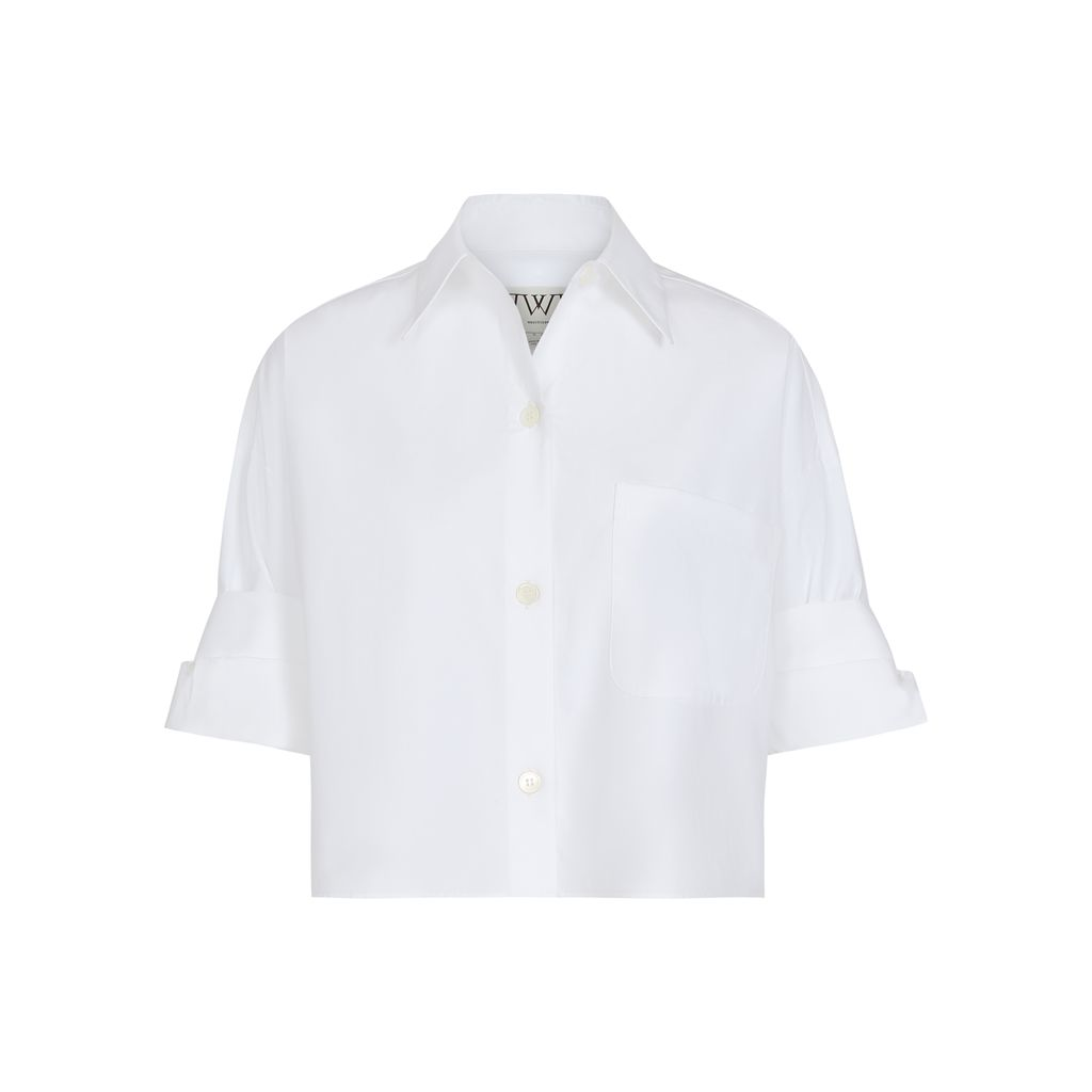 BLOUSES/SHIRTS/TOPS Next Ex Shirt in White TWP