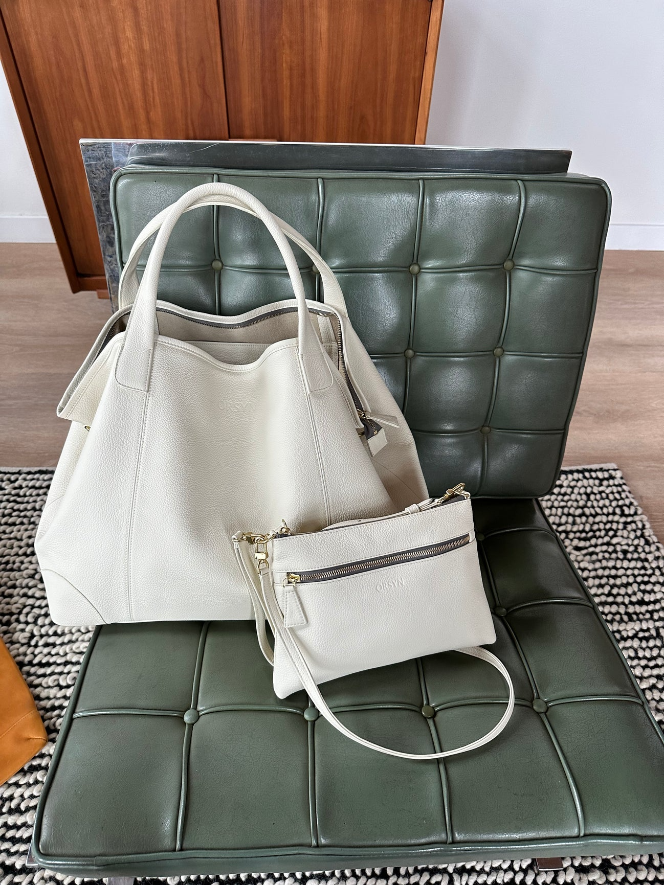HANDBAGS Sydney Crossbody Bag in Milk ORSYN