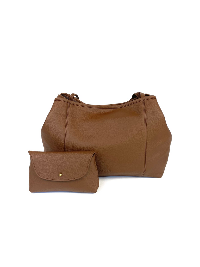 Handbags Orsyn Makena Tote in Chocolate Orsyn