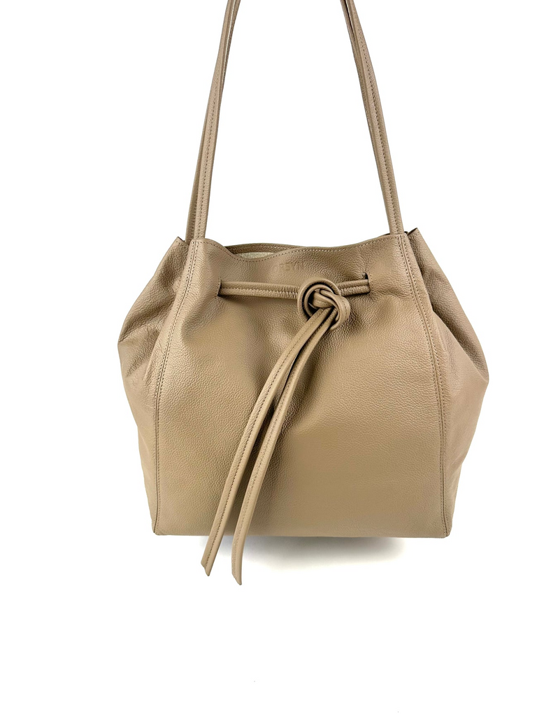 HANDBAGS FLORENCE TOTE IN TAUPE ORSYN