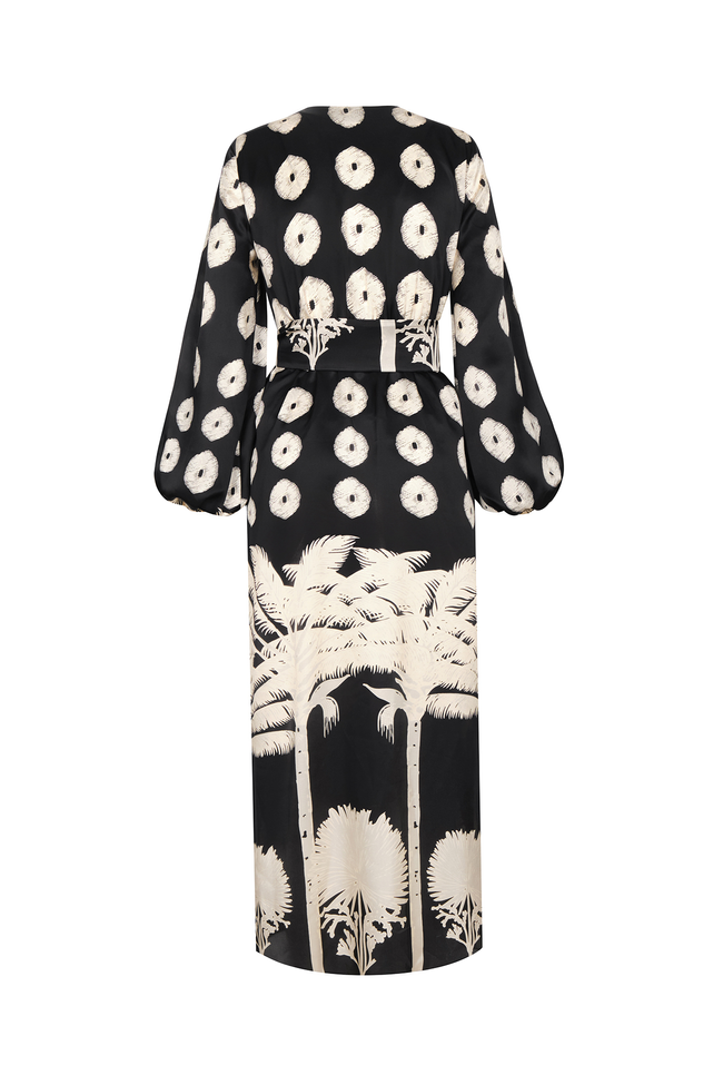 Dresses Juan De Dios Tertulia Silk Maxi Dress in TERTULIA SILK MAXI DRESS Juan De Dios