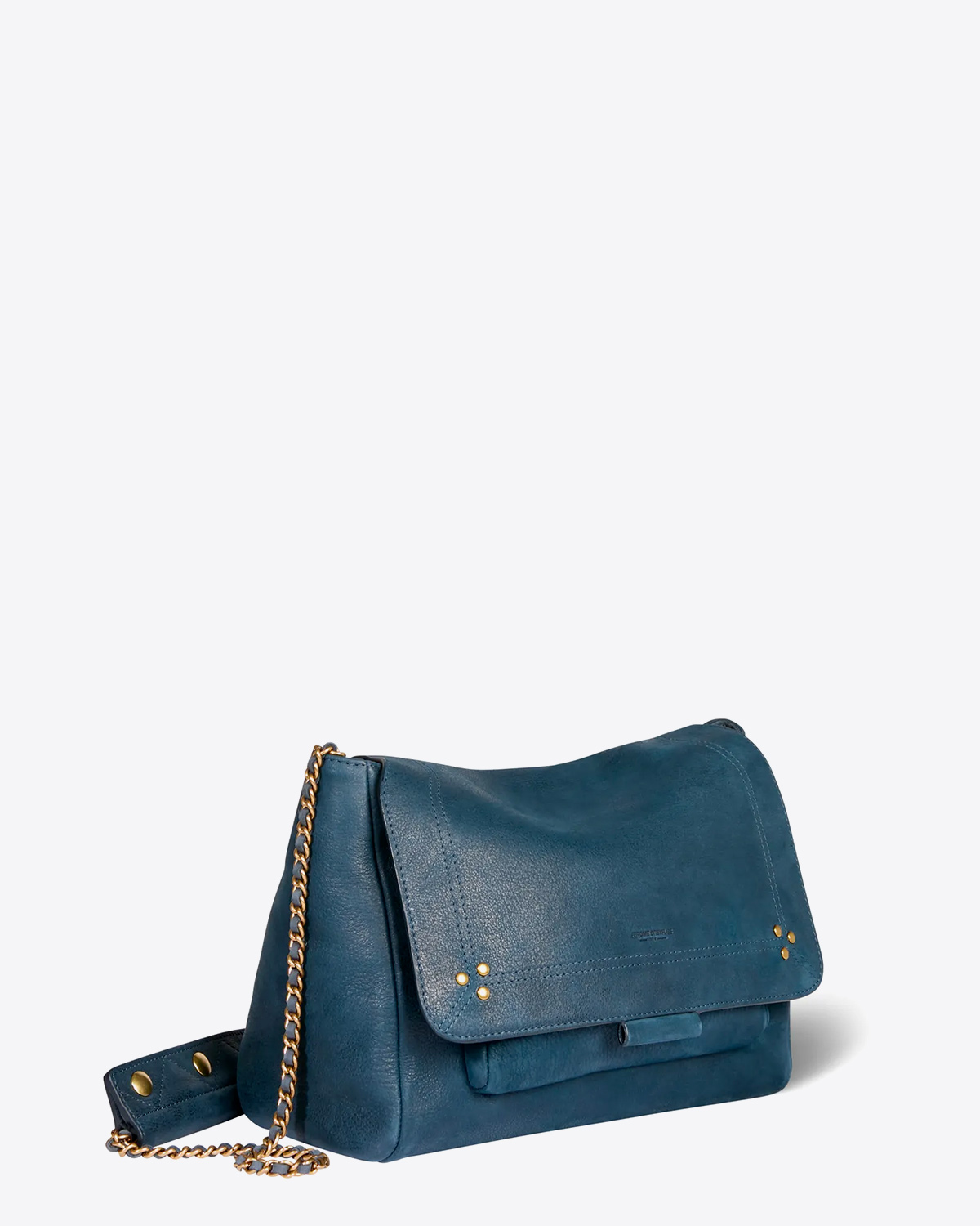HANDBAGS Large Lulu Handbag in Noircie Night Blue Jerome Dreyfuss