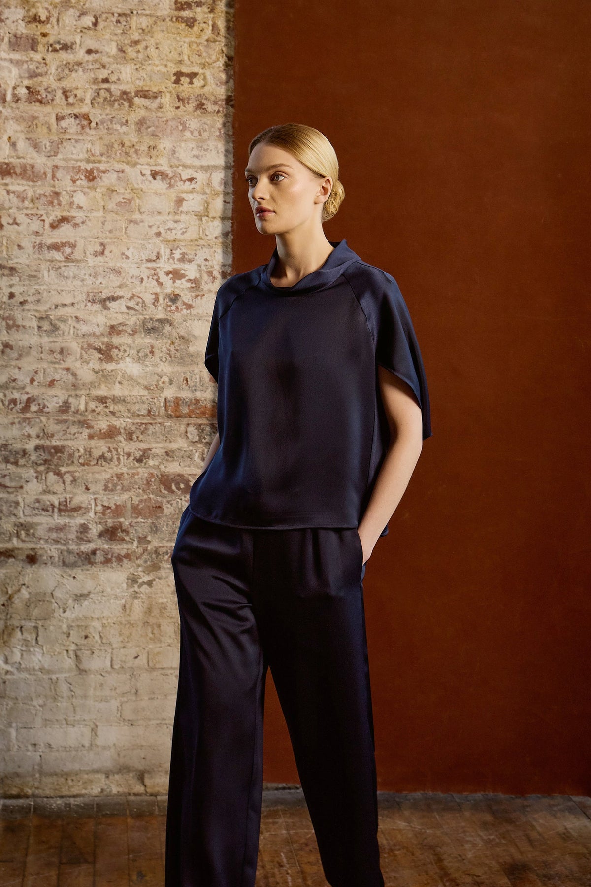 PANTS/SHORTS Dylan Pant in Navy Kal Rieman