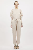 Pants Ulla Johnson Rory Pant in Oatmeal Ulla Johnson