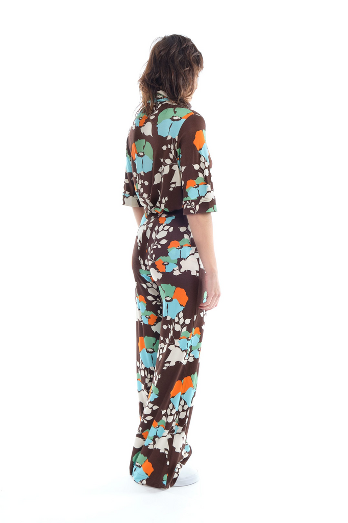 Pants La Prestic Ouiston Giudecca Pant in Pansy Floral La Prestic Ouiston