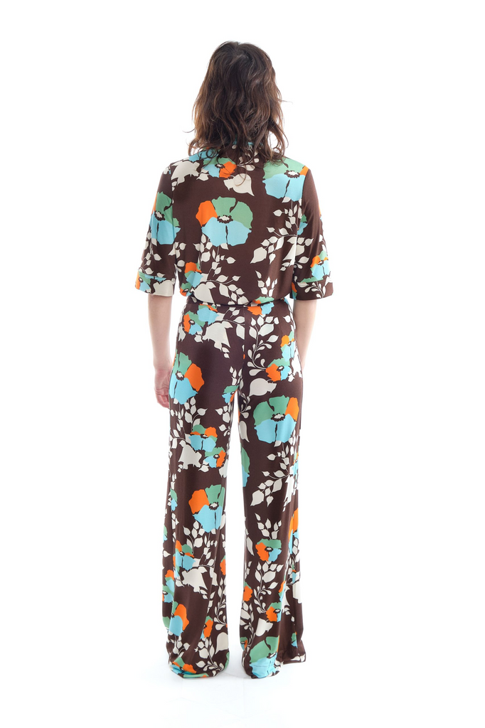 Pants La Prestic Ouiston Giudecca Pant in Pansy Floral La Prestic Ouiston