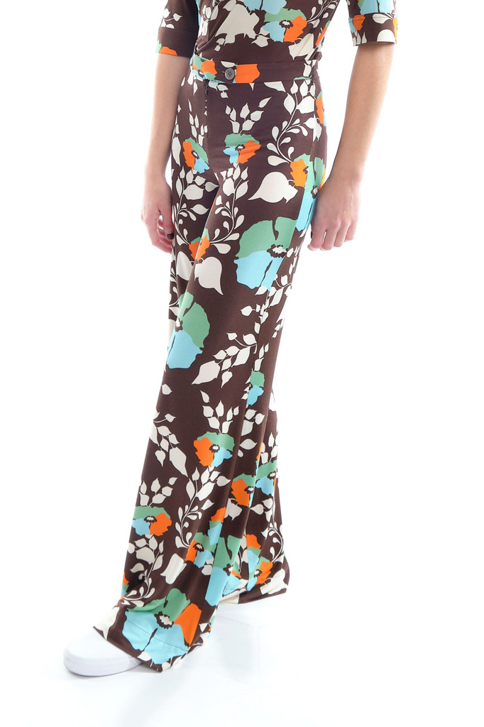 Pants La Prestic Ouiston Giudecca Pant in Pansy Floral La Prestic Ouiston