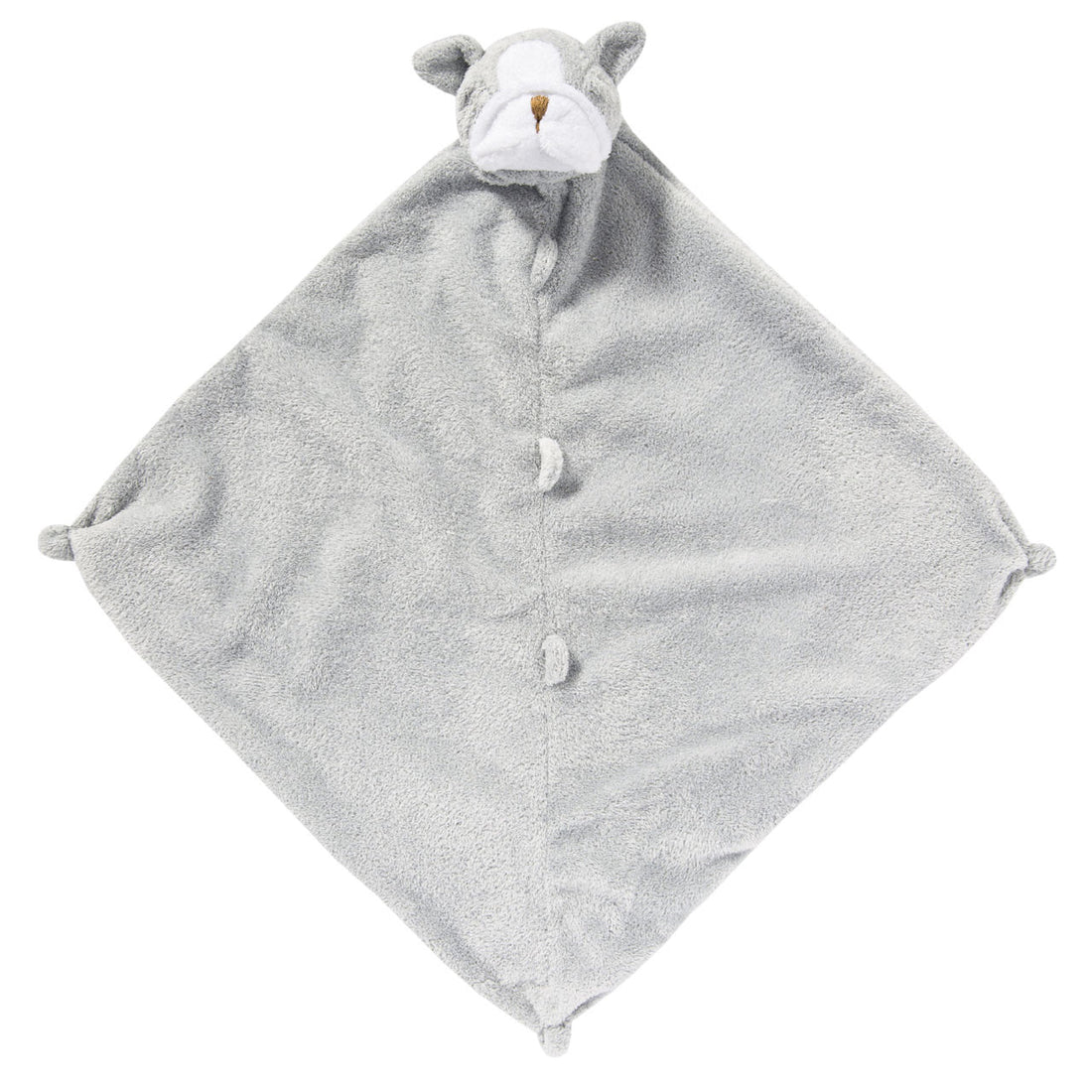 CHILDREN'S ACCESSORIES Grey Bulldog Blankie Angel Dear