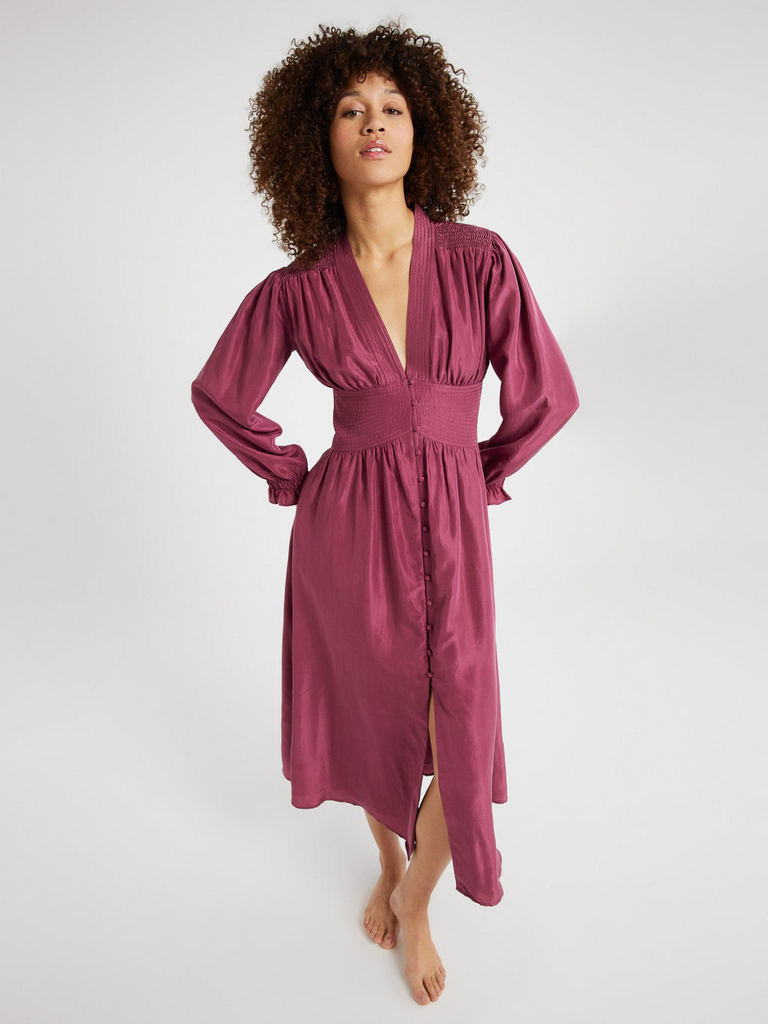 Dresses Mille Anya Dress in Plum Mille