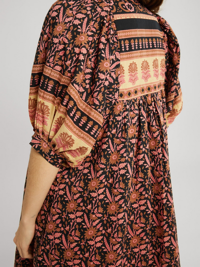 Dresses Mille Saffron Dress in Fiore Mille