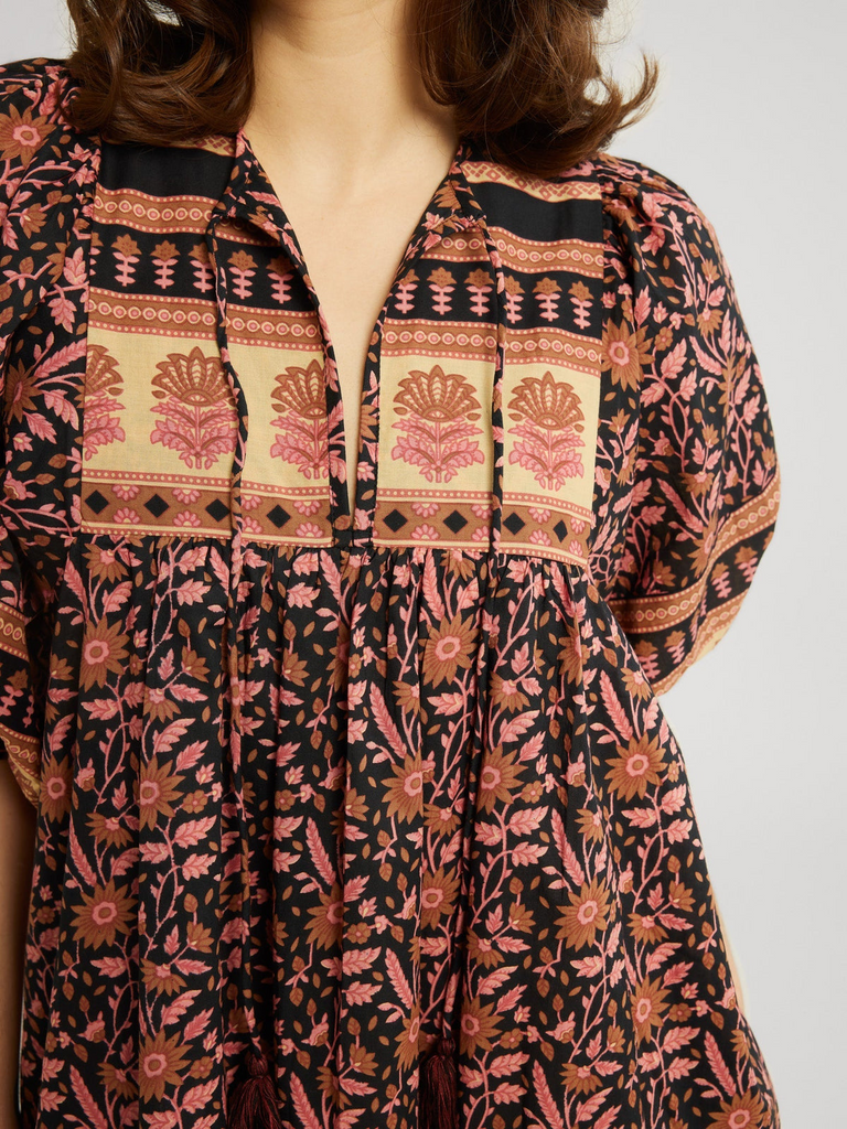 Dresses Mille Saffron Dress in Fiore Mille