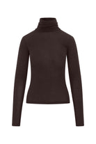 BLOUSES/SHIRTS/TOPS The Cashmere Turtleneck in Chocolate Soldout.nyc