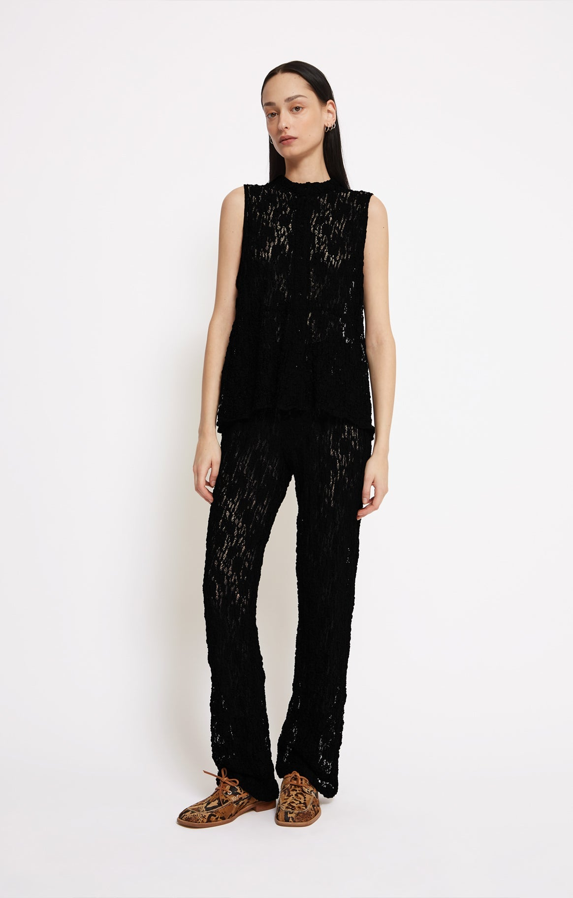 PANTS/SHORTS PANTALON IN CHARBON Roseanna