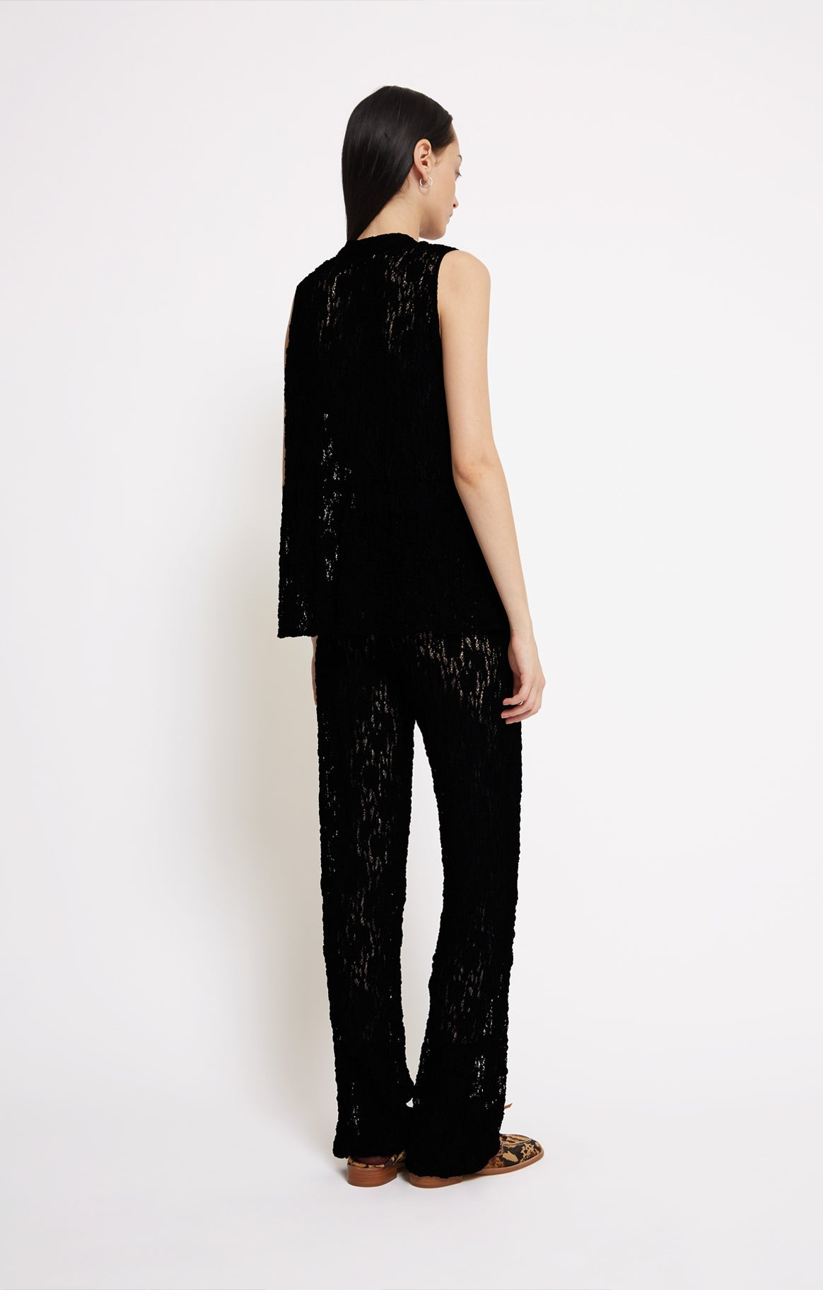 PANTS/SHORTS PANTALON IN CHARBON Roseanna