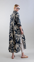 DRESSES/JUMPSUITS Palm Tunic Shirt Dress in Black Psophia