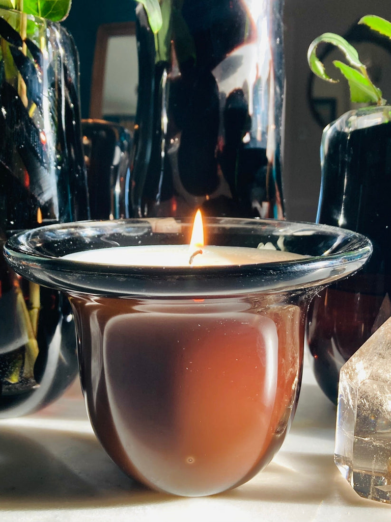 Vases Light Reign Tobacco Ring Candle/Vase Light Reign