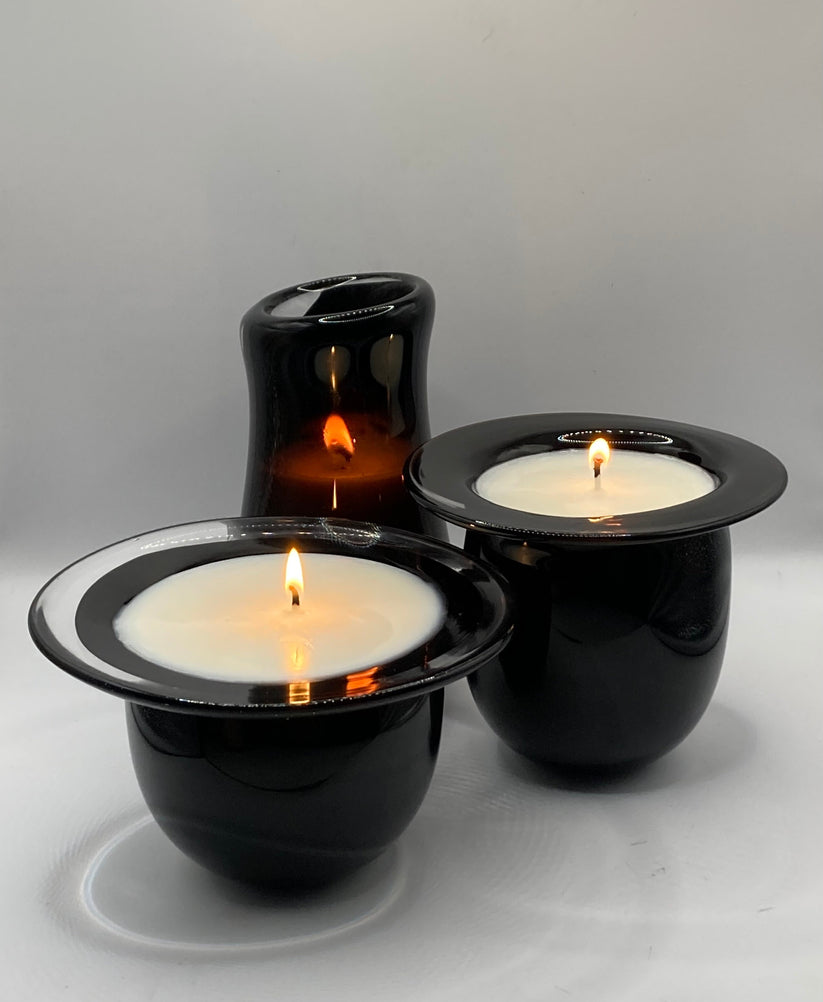 Vases Light Reign Tobacco Ring Candle/Vase Light Reign