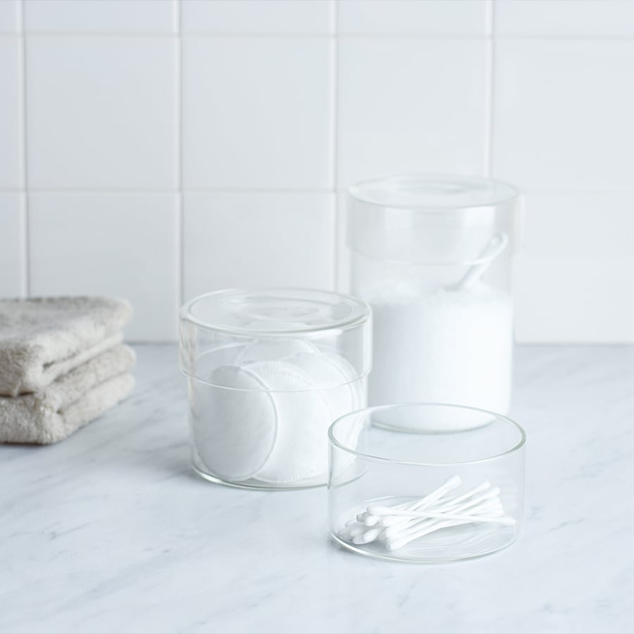 HOME ACCESSORIES Short Glass Canister KINTO USA