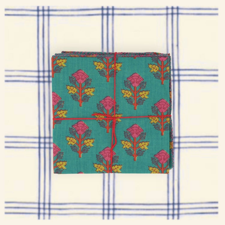 HOME DECOR Suzette Napkin in Belladone Seaport Suzette a table